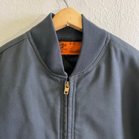 Vintage Dickies Imperial Workwear Bomber Jacket Quilted Lined Men’s M-R USA 80s - Picture 2 of 16
